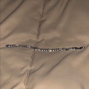 6 inch sterling silver men’s bracelet